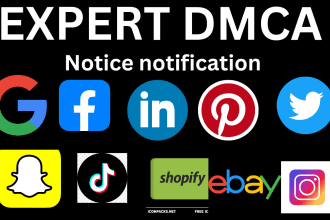 remove pirated, leaked content youtube, google facebook reddit tiktok under dmca