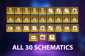 drop schematics, elder sigils and items in mwz