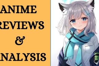 write a blog about any anime of your  choice