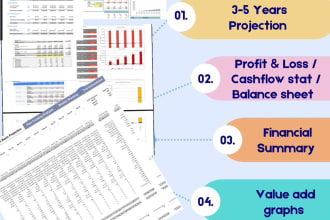 create financial models, budgets or forecasting for startups or projects