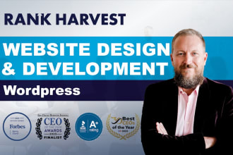 design and develop your custom wordpress website