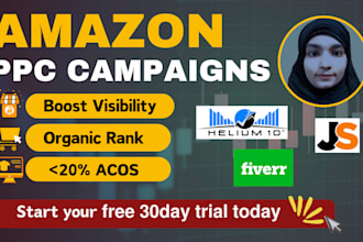 be your amazon ppc ads expert and optimize amazon ppc ads campaigns