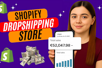 create passive income shopify dropshipping store