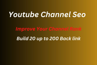 do youtube channel SEO for monetization