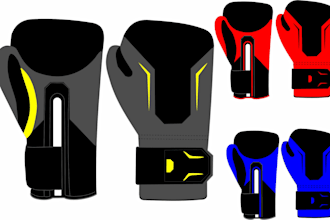 do make unique boxing gloves design for you, fast delivery