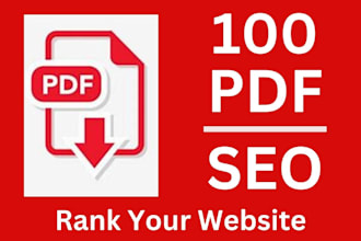 provide 50 high authority PDF submission backlinks