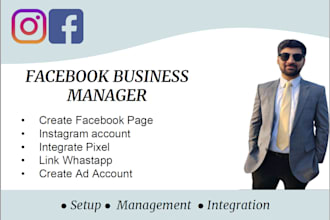 help you setup facebook business manager