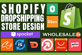 design automated shopify dropshipping store with dsers giga redesign shopify