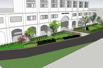 create 3d landscape designs, garden designs, and planting plans