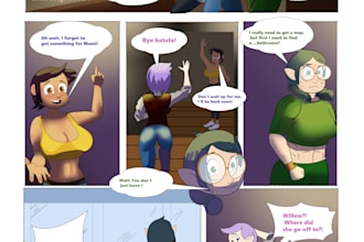 do comic pages of your fantasies of any tv show or movie