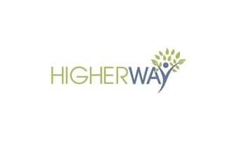 design strong yet inviting higher way logo