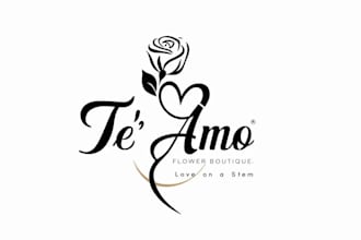 design a rose logo or icon for your company