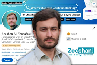 be your linkedin content strategist, ghostwriter and profile optimizer