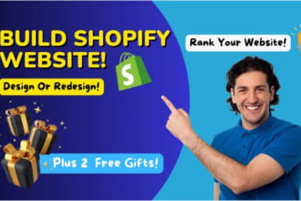 clone or redesign profitable shopify dropshipping store, shopify website