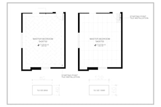 draw your floor tile layouts in autocad