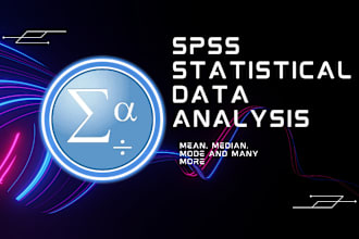 provide you spss data analysis services and apa table format