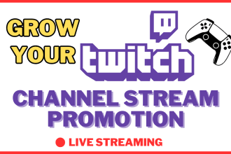 organically boost your twitch channel and increase your live viewers