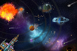 make a science fiction map for your futuristic map