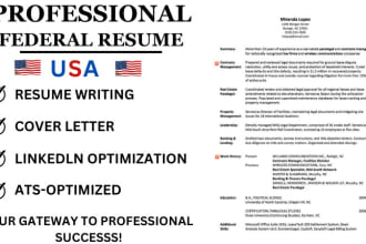 write federal resume, government resume, executive, usajobs