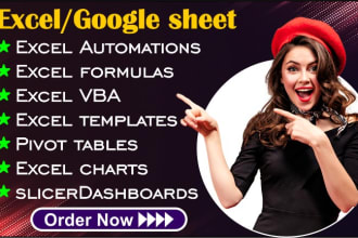 do microsoft excel spreadsheet, excel vba, macros, dashboard, google sheets