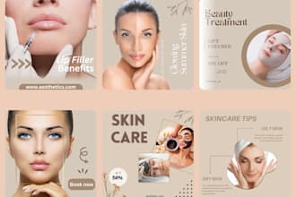 design your medspa aesthetic clinic marketing material