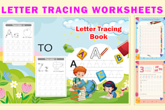 create letter tracing handwriting practice book