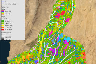 create gis maps and perform spatial analysis for your projects