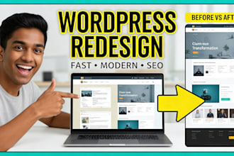 do best wordpress website design redesign website development