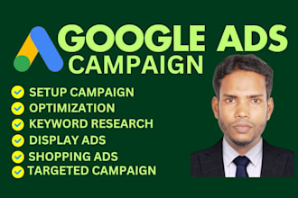 do setup and manage your google ads adwords ppc campaign for your business