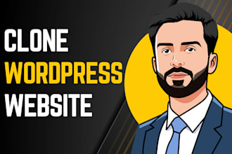 clone wordpress website uisng elementor pro