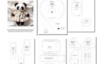 create custom plushie toy patterns ready for production