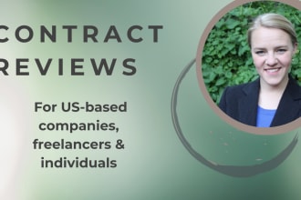 review and assess your contract