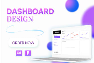 design premium dashboard UI UX with figma