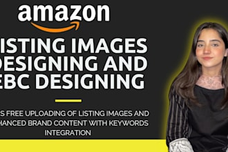 design stunning amazon a plus content, amazon ebc and amazon listing pictures