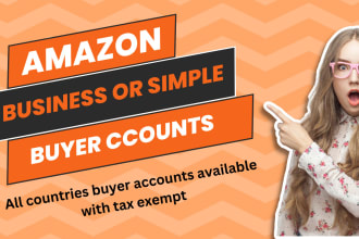 do amazon business or simple prime tax exempt buyer accounts
