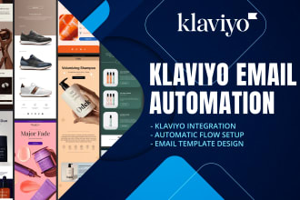design and setup klaviyo email workflows for shopify