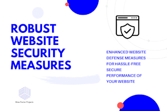 provide robust website security measures