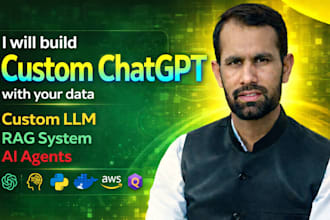 build a custom chatgpt rag, ai chatbot using llm, openai, and pinecone