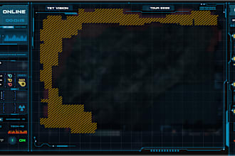 design stunning aaa quality 2d game ui ux, hud, and assets
