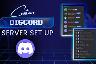 make custom discord server