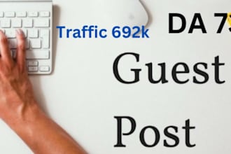 do guest posts on newsbreak seo website da 73 dofollow backlinks traffic 692k