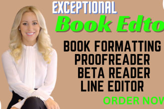 your refined book editor, beta reading book formatting, proofreading line editor