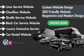 build limousine chauffeur and car rental website with limo anywhere