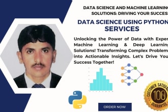 do data science, machine learning and deep learning projects using python