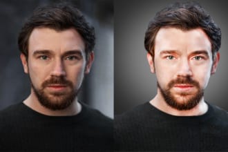 create ai headshot, portraits, face, skin and natural beauty retouching