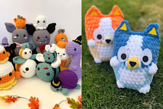 create amigurumi crochet toys, knitting crochet pattern amigurumi sell on etsy