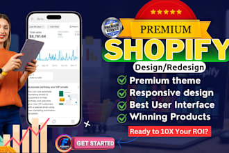 build your high converting shopify dropshipping store, SEO, shopify branding
