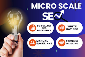 give permanent monthly backlinks contextual micro scale seo