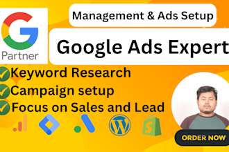 be your google ads expert adwords manager and PPC expertise to improve ROI