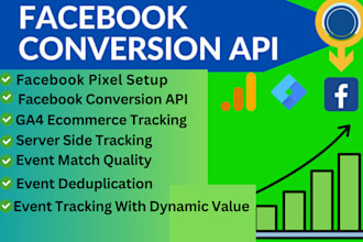 setup facebook pixel, conversion API with server site tracking